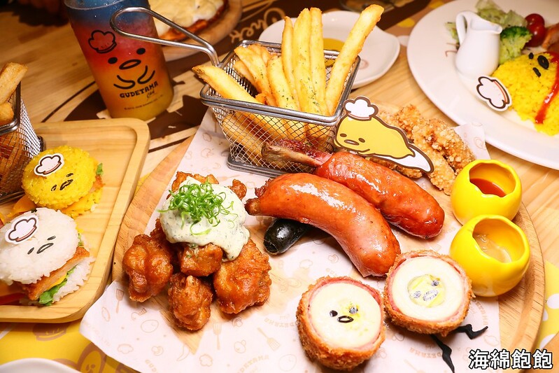 【台北|大安】Gudetama Chef-蛋黃哥五星主廚餐廳/台北東區最強療癒系主題餐廳/餐點好吃好拍照/訂位辦法/完整菜單(捷運忠孝敦化站) @海綿飽飽的鳳梨城堡