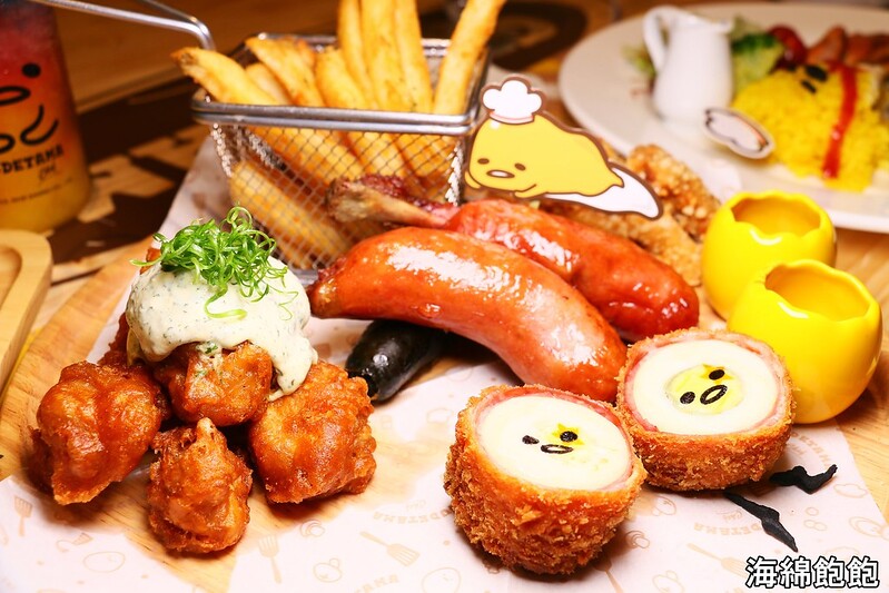 【台北|大安】Gudetama Chef-蛋黃哥五星主廚餐廳/台北東區最強療癒系主題餐廳/餐點好吃好拍照/訂位辦法/完整菜單(捷運忠孝敦化站) @海綿飽飽的鳳梨城堡