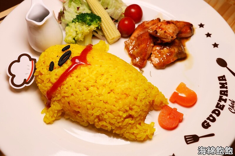 【台北|大安】Gudetama Chef-蛋黃哥五星主廚餐廳/台北東區最強療癒系主題餐廳/餐點好吃好拍照/訂位辦法/完整菜單(捷運忠孝敦化站) @海綿飽飽的鳳梨城堡