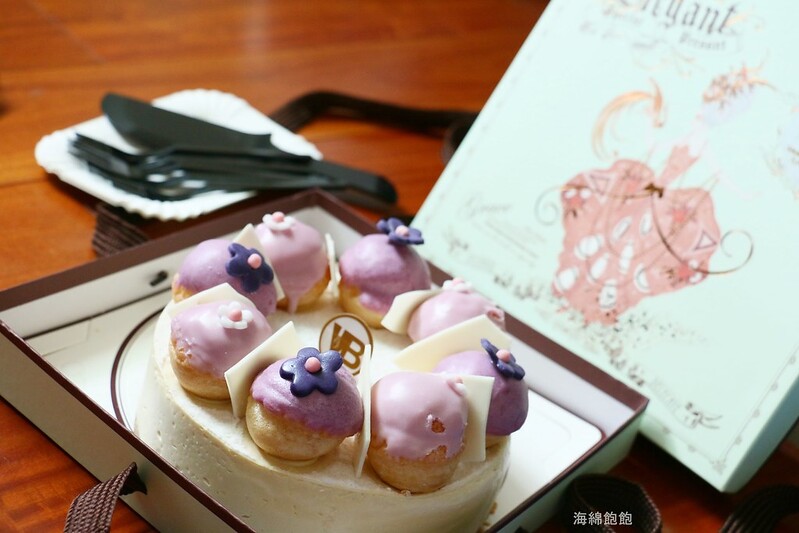 宅配甜點/母親節蛋糕『凡內莎烘焙Vanessa&#8217;s Bakery』2017新品/薰衣草甜禮/天然薰衣草焦糖洋梨生乳酪蛋糕/早鳥優惠/文末抽獎 @海綿飽飽的鳳梨城堡
