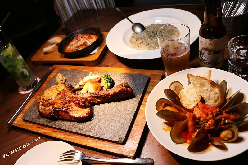 『好米亞義法餐酒館Goodies Cuisine』台北東區餐廳/戰斧豬排/下酒菜/調酒/草莓派/下午茶甜點/約會聚餐(捷運忠孝敦化站) @海綿飽飽的鳳梨城堡