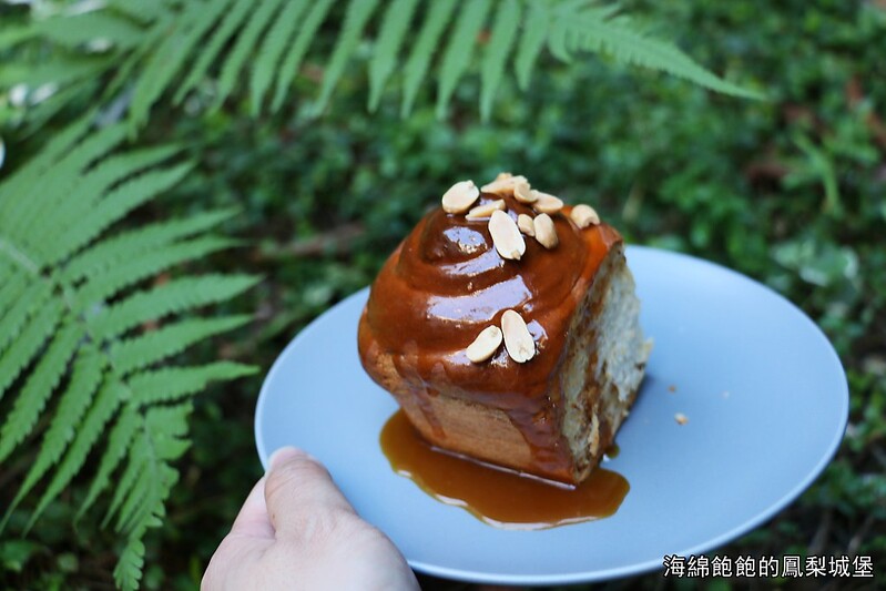 迪化街美食『鹹花生咖啡廳Salt Peanuts/孔雀餐酒館 Peacock Bistro』必吃肉桂捲、下午茶、甜點、輕食、菜單價位(捷運大橋頭站) @海綿飽飽的鳳梨城堡