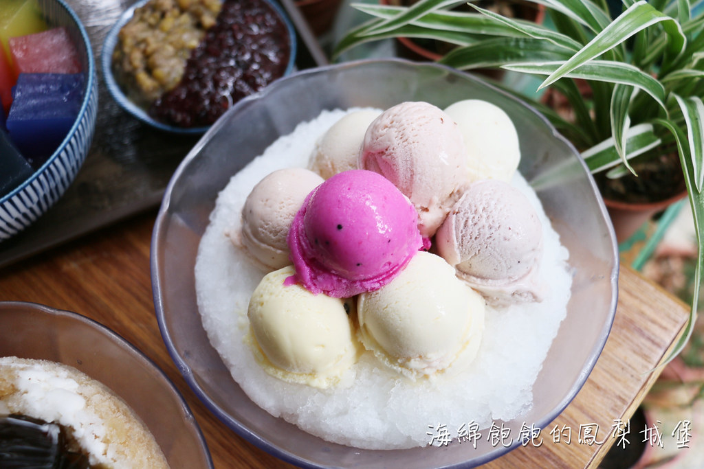 來特冰淇淋 Right ice cream ｜IG熱門彩色粉粿冰、黑糖蒟蒻冰、冰淇淋拼盤，寵物友善餐廳，菜單價位(捷運國父紀念館站) @海綿飽飽的鳳梨城堡
