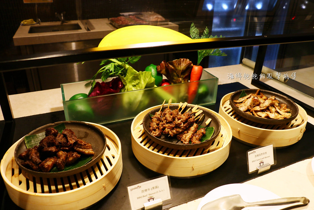 台北吃到飽「美福大飯店彩匯自助餐廳」semi-buffet 龍蝦、日本A5和牛!! @海綿飽飽的鳳梨城堡