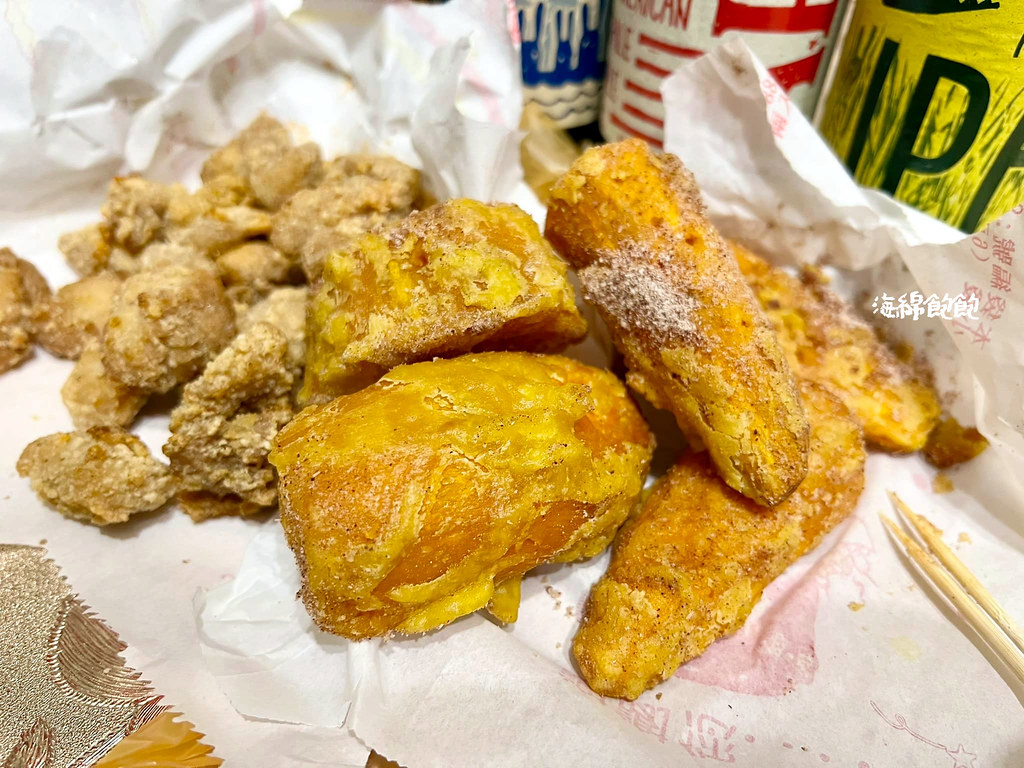 汐止美食「阿卡拉炸雞」汐止第一名地瓜薯條,菜單價位 @海綿飽飽的鳳梨城堡