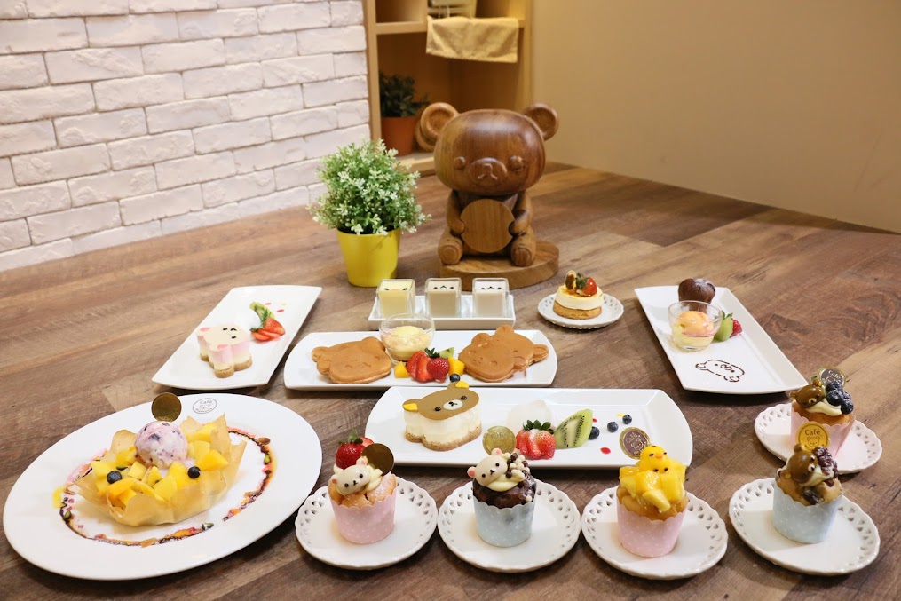【台北|大安】拉拉熊主題餐廳Rilakkuma Café-東區餐廳-下午茶甜點完全攻略-拉拉熊Q家族（捷運忠孝敦化站） @海綿飽飽的鳳梨城堡